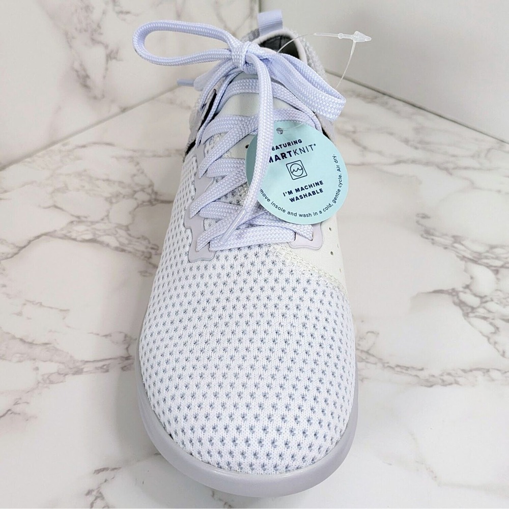 moshn Rhythm Orthotic Walking Athletic Shoe Lucent White Size 7 NEW IN BOX $170 - Picture 6 of 11